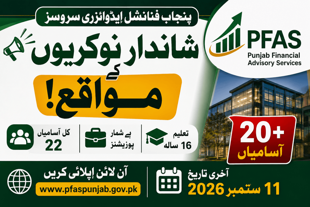 punjab financial advisory services jobs 2026