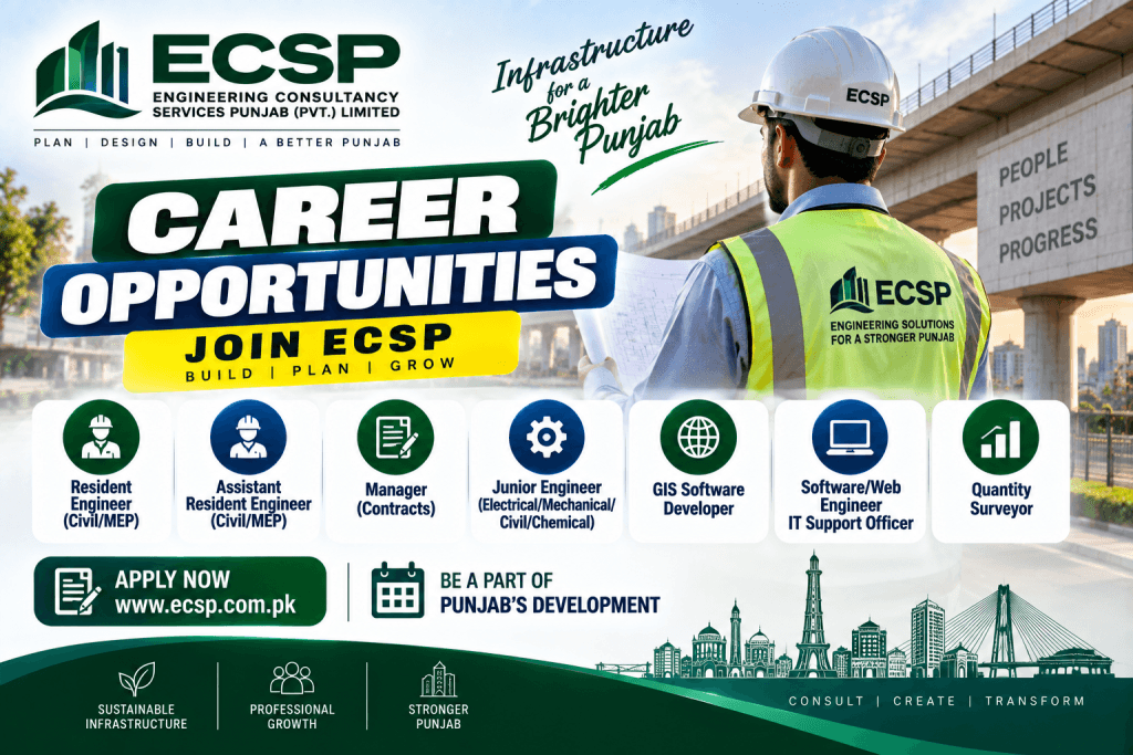 ECSP Jobs 2026 - 18 Plus New Vacancies Announced