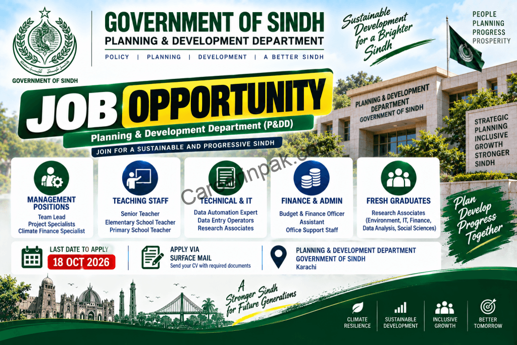 Government of Sindh Planning & Development Department