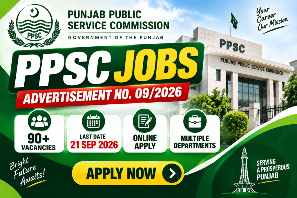 ppsc advertisement 9 2026 jobs